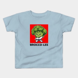 Brocco-Lee | Broccoli Pun Kids T-Shirt